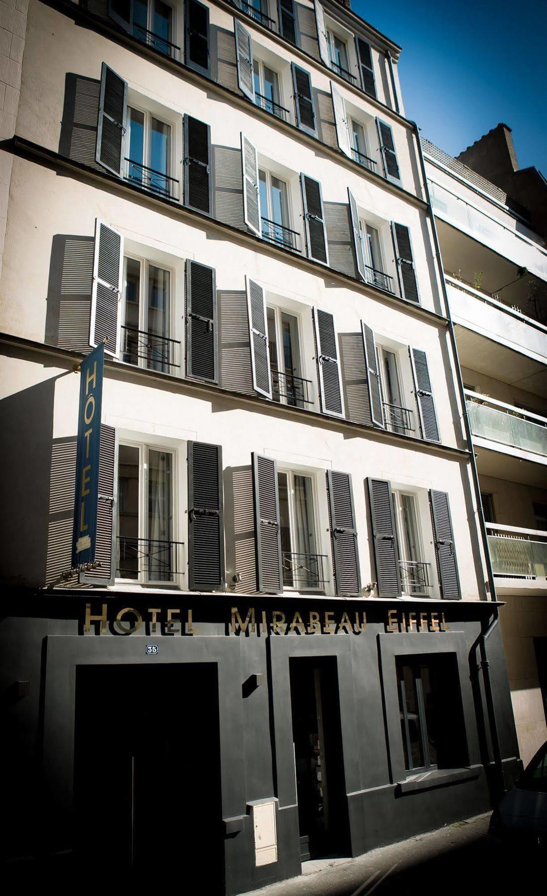 Hotel Mirabeau Eiffel Párizs Kültér fotó