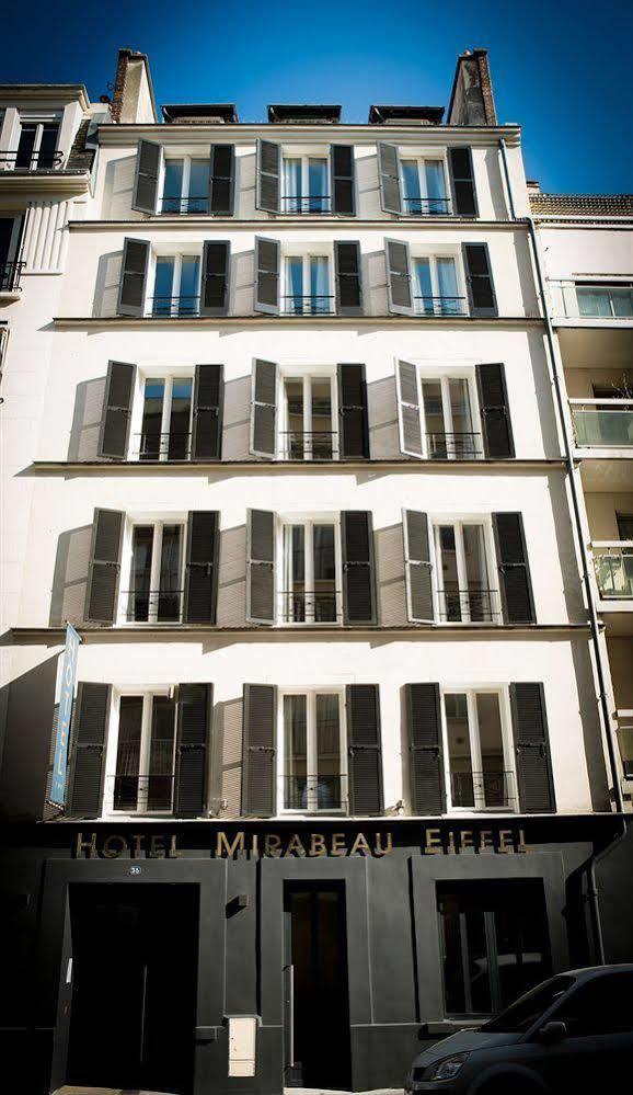 Hotel Mirabeau Eiffel Párizs Kültér fotó